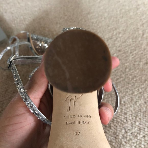 Giuseppe Zanotti Tara Glitter Heels - Picture 5 of 5